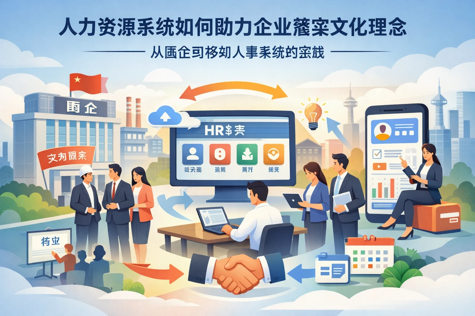 人力资源系统如何助力企业落实文化理念——从国企到移动人事系统的实践