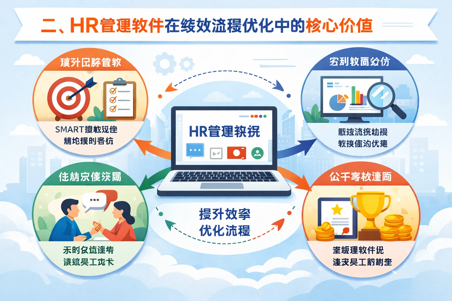 二、HR管理软件在绩效流程优化中的核心价值