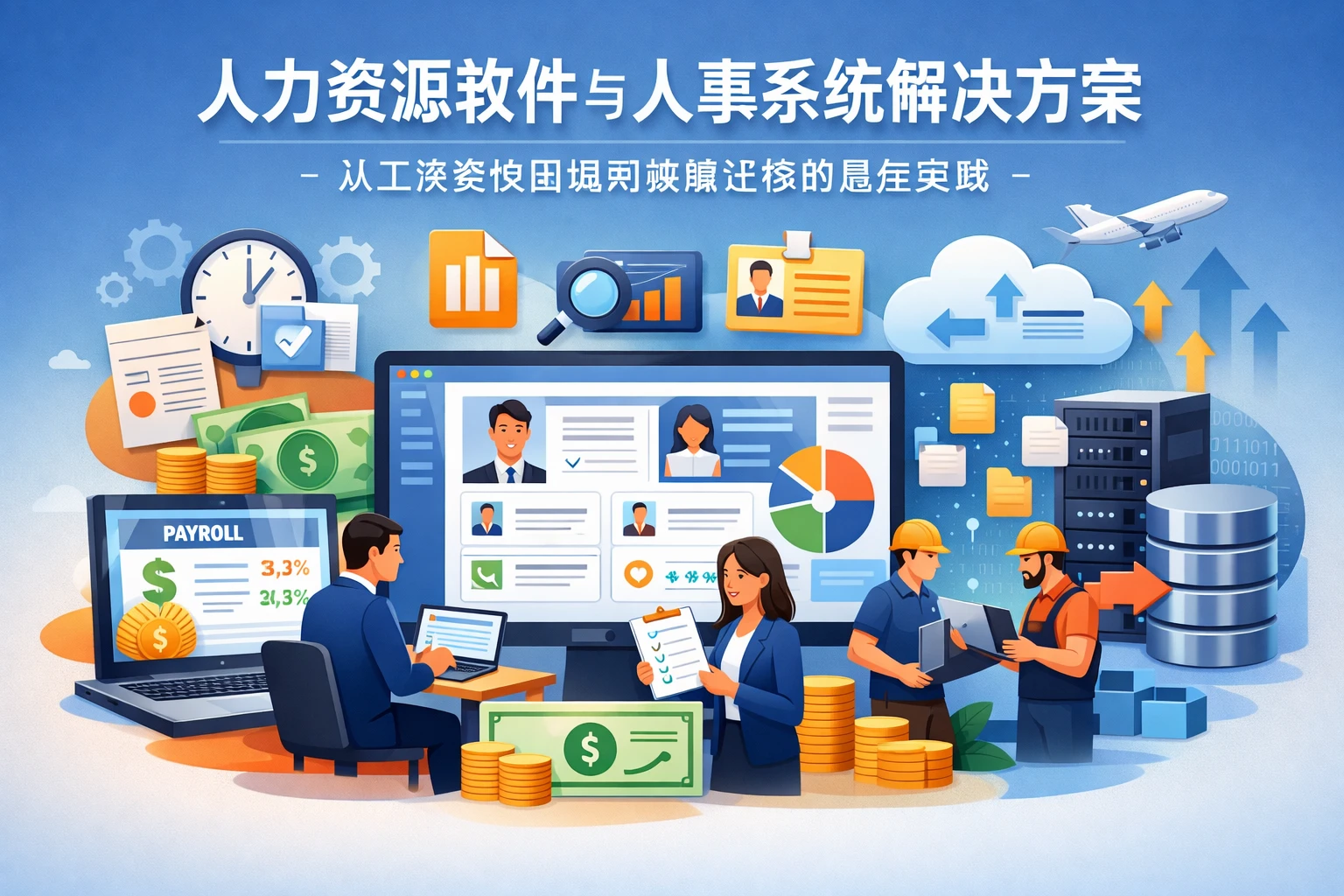 人力资源软件与人事系统解决方案：从工资发放困境到数据迁移的最佳实践