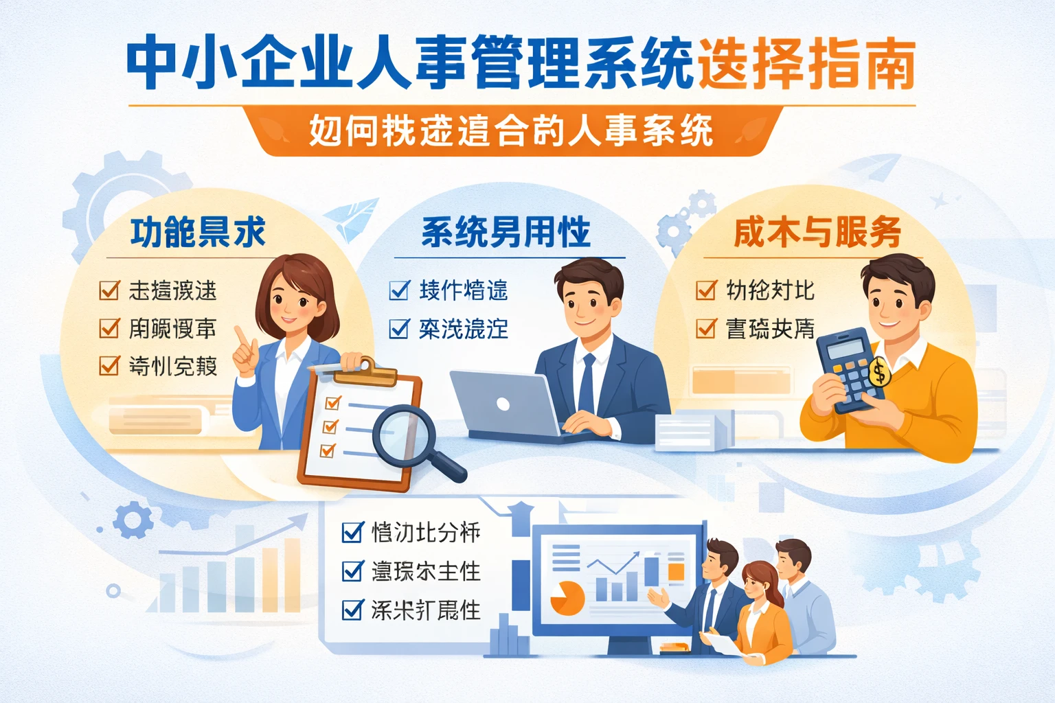 中小企业人事管理系统选择指南：如何挑选适合的人事系统