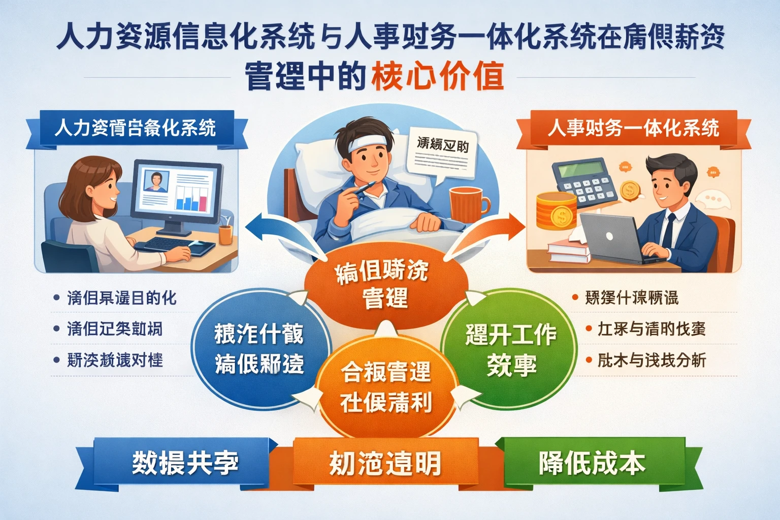 人力资源信息化系统与人事财务一体化系统在病假薪资管理中的核心价值