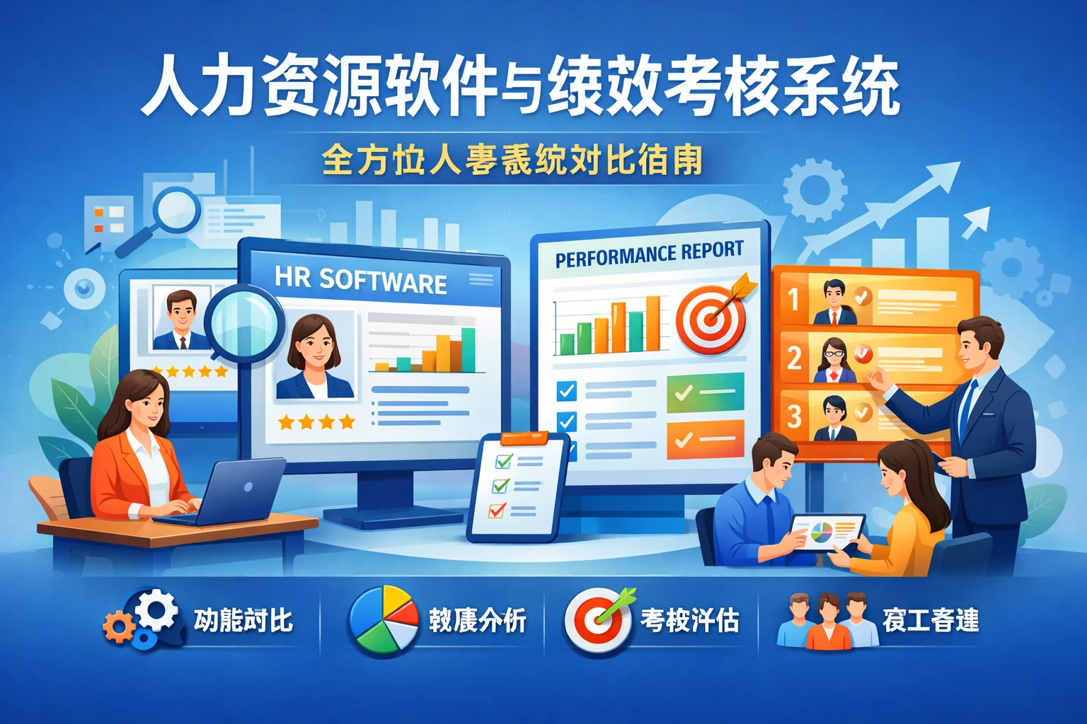 人力资源软件与绩效考核系统：全方位人事系统对比指南
