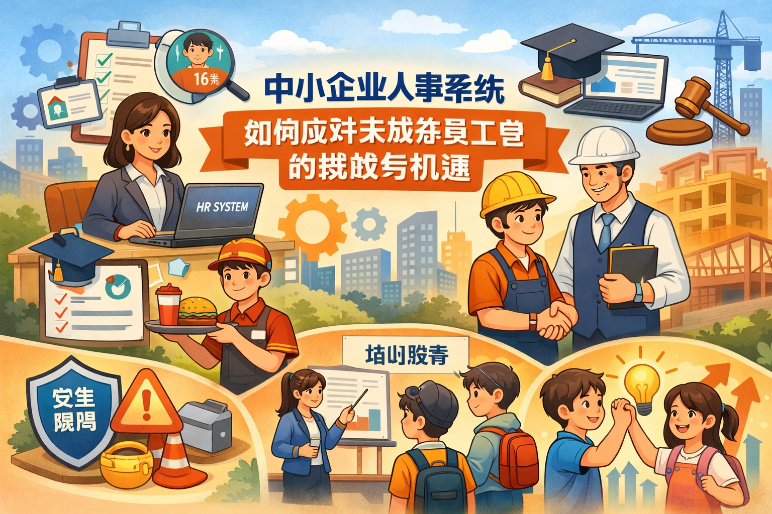 中小企业人事系统如何应对未成年员工管理的挑战与机遇