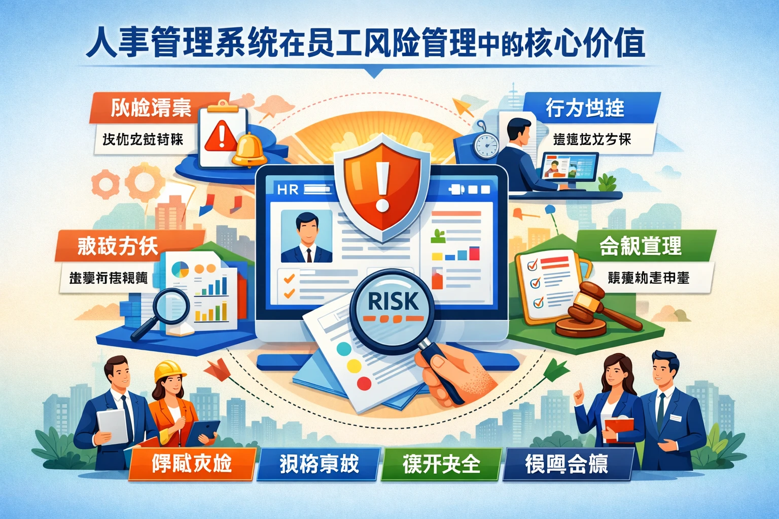 人事管理系统在员工风险管理中的核心价值
