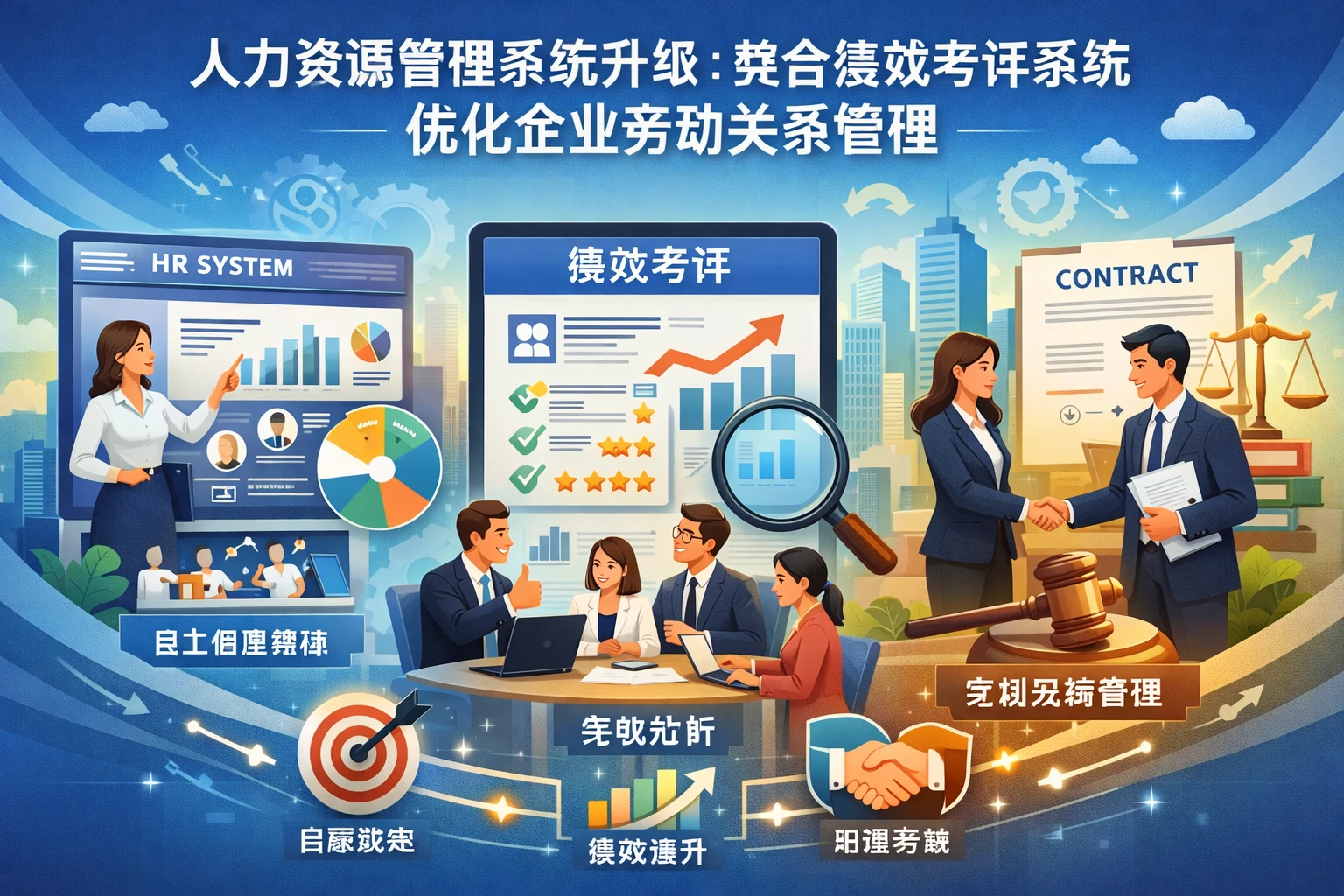 人力资源管理系统升级：整合绩效考评系统优化企业劳动关系管理