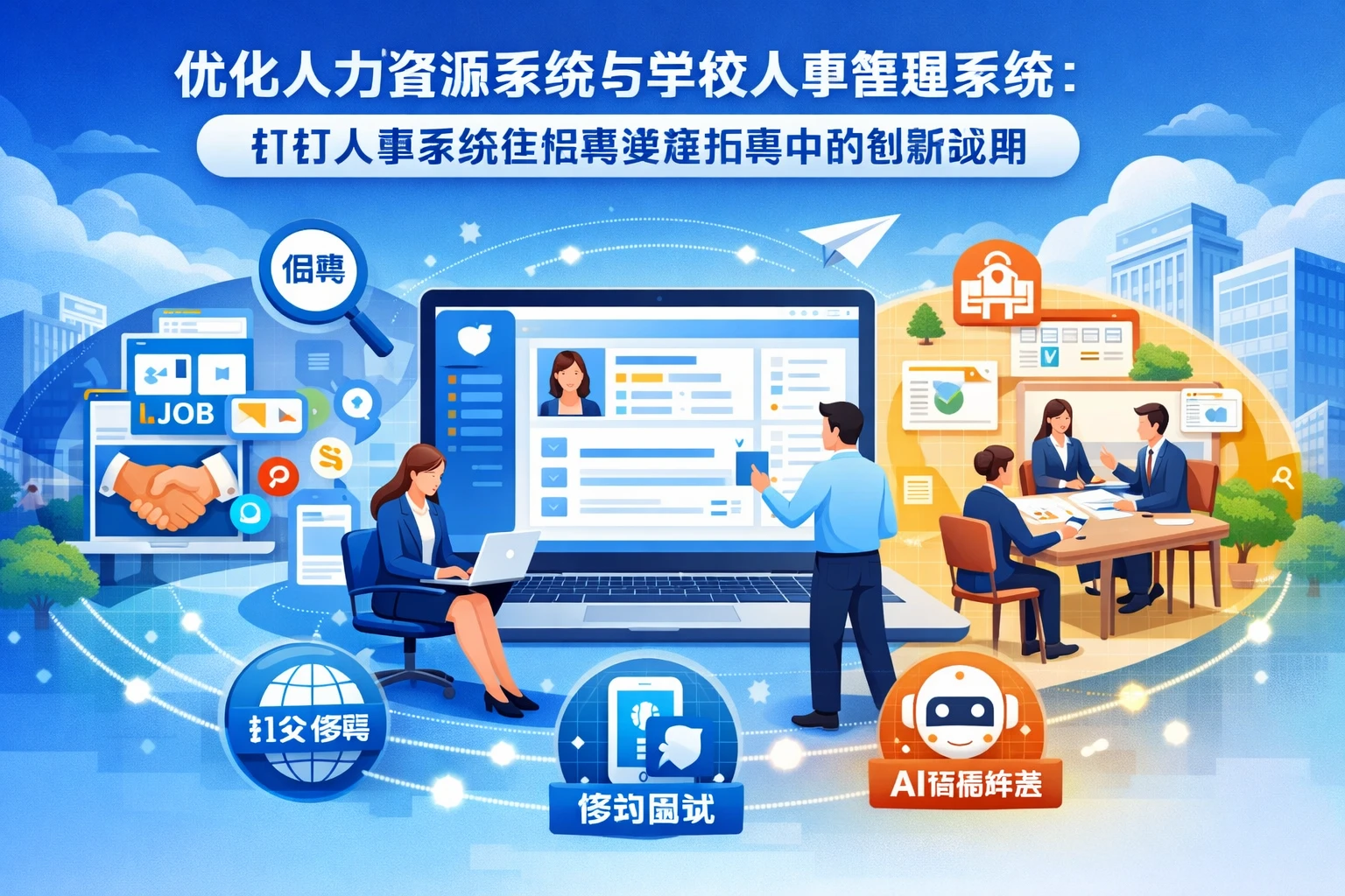 优化人力资源系统与学校人事管理系统：钉钉人事系统在招聘渠道拓展中的创新应用