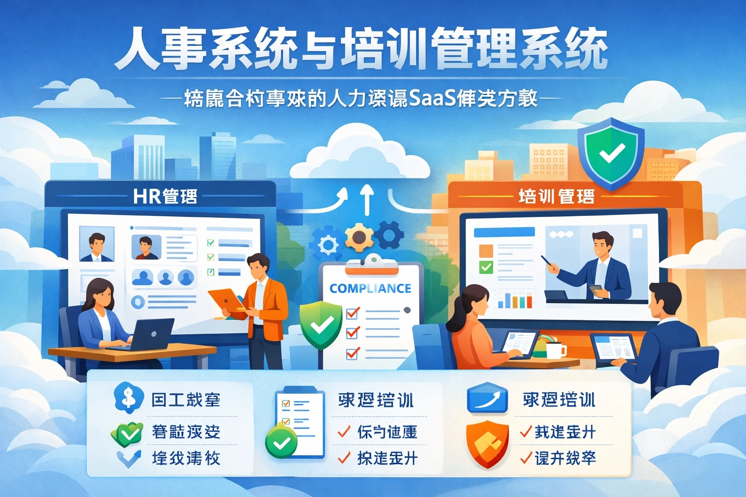 人事系统与培训管理系统:构建合规高效的人力资源SaaS解决方案