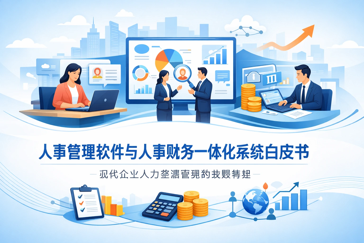 人事管理软件与人事财务一体化系统白皮书：现代企业人力资源管理的战略转型