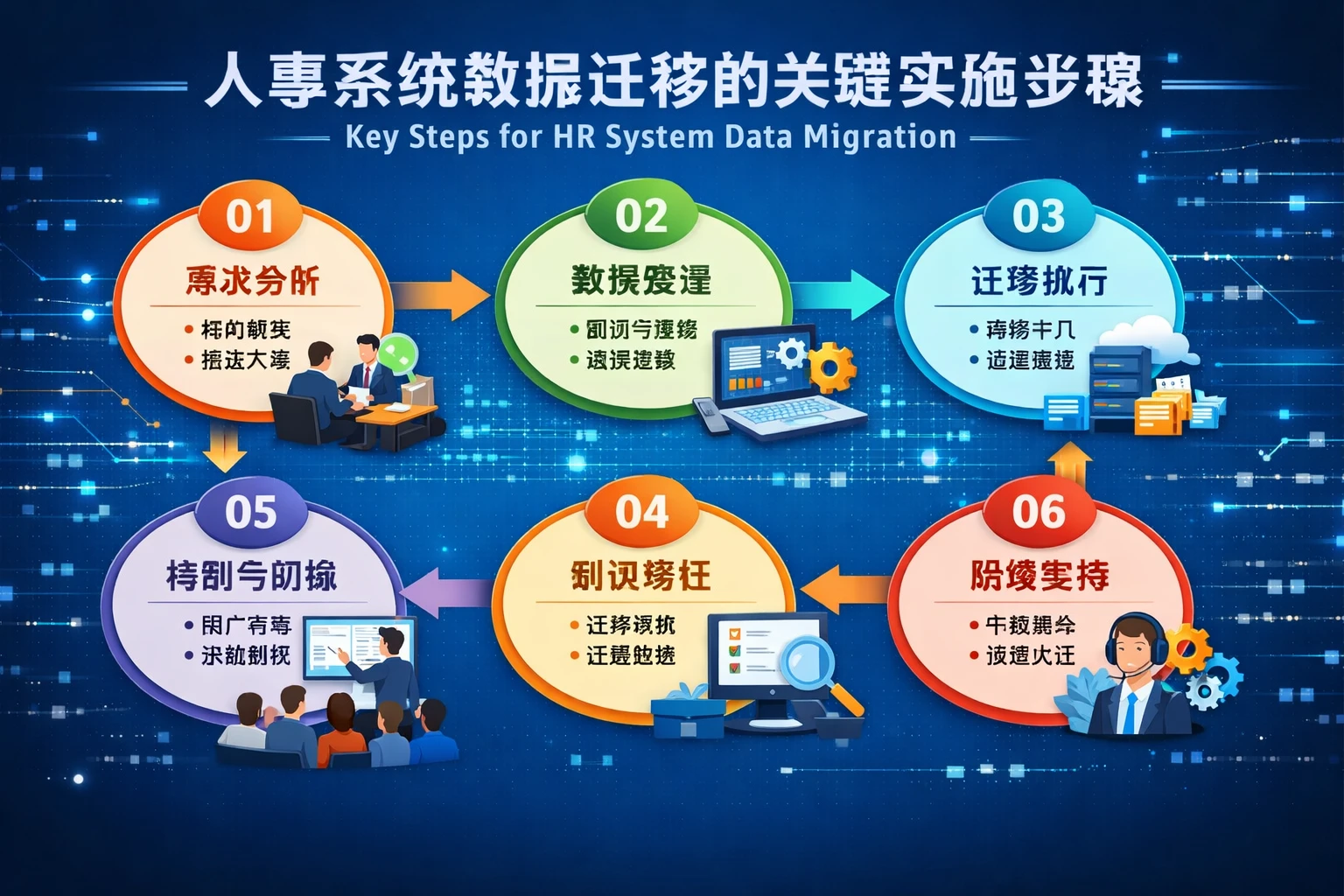 人事系统数据迁移的关键实施步骤