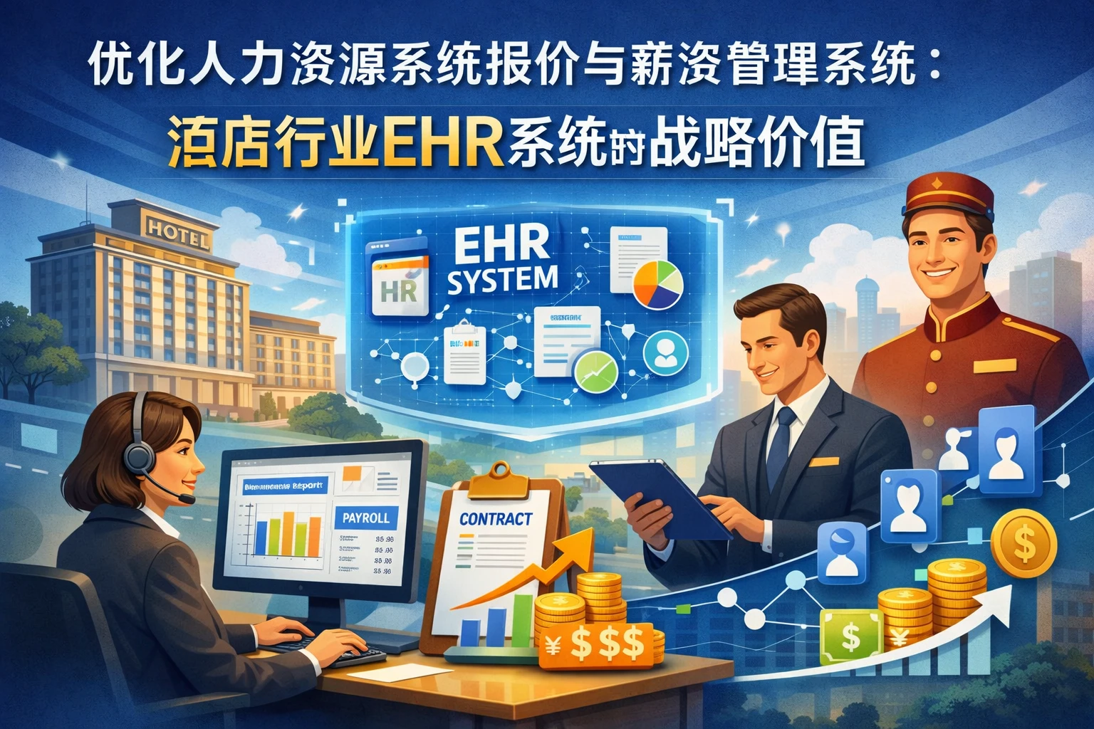优化人力资源系统报价与薪资管理系统：酒店行业EHR系统的战略价值