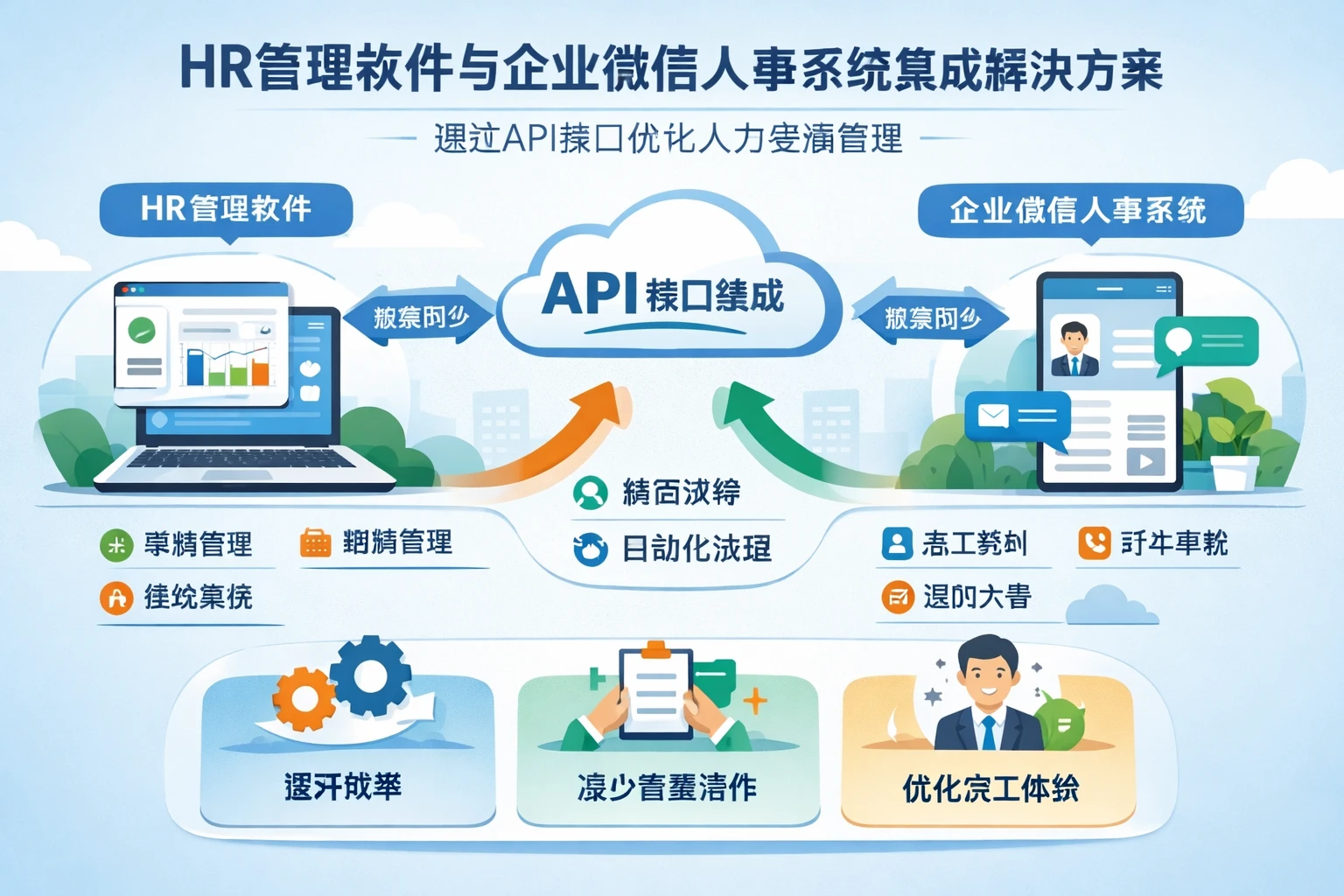 HR管理软件与企业微信人事系统集成解决方案：通过API接口优化人力资源管理