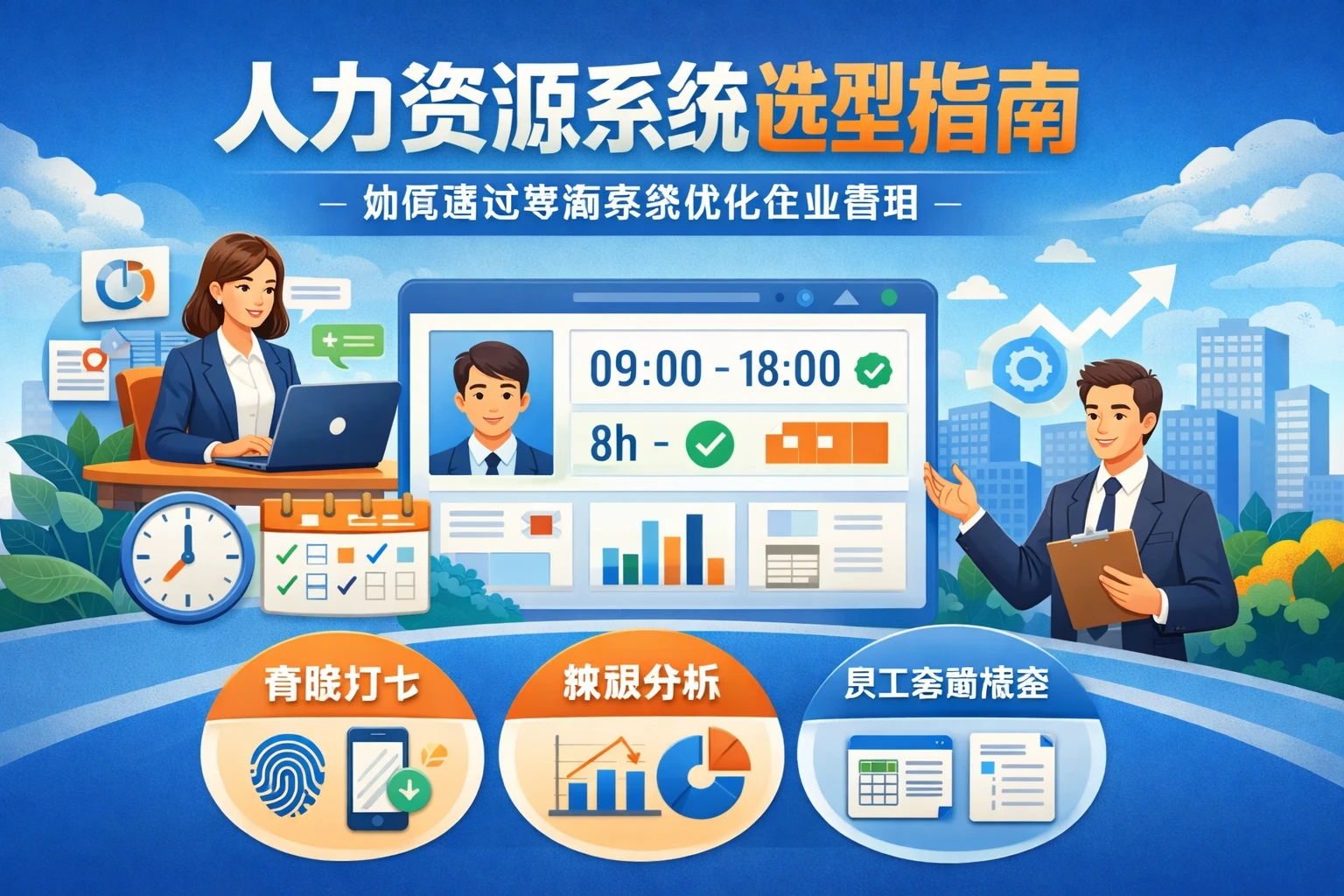 人力资源系统选型指南：如何通过考勤系统优化企业管理