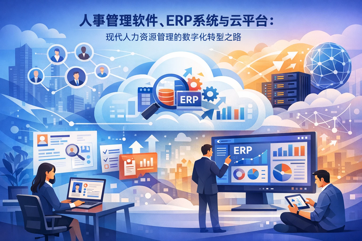 人事管理软件、ERP系统与云平台：现代人力资源管理的数字化转型之路