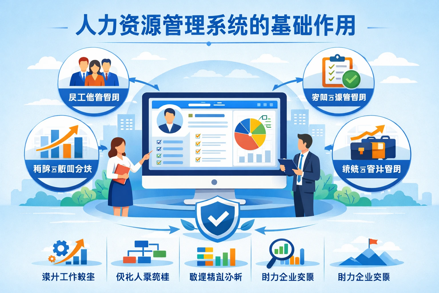 人力资源管理系统的基础作用