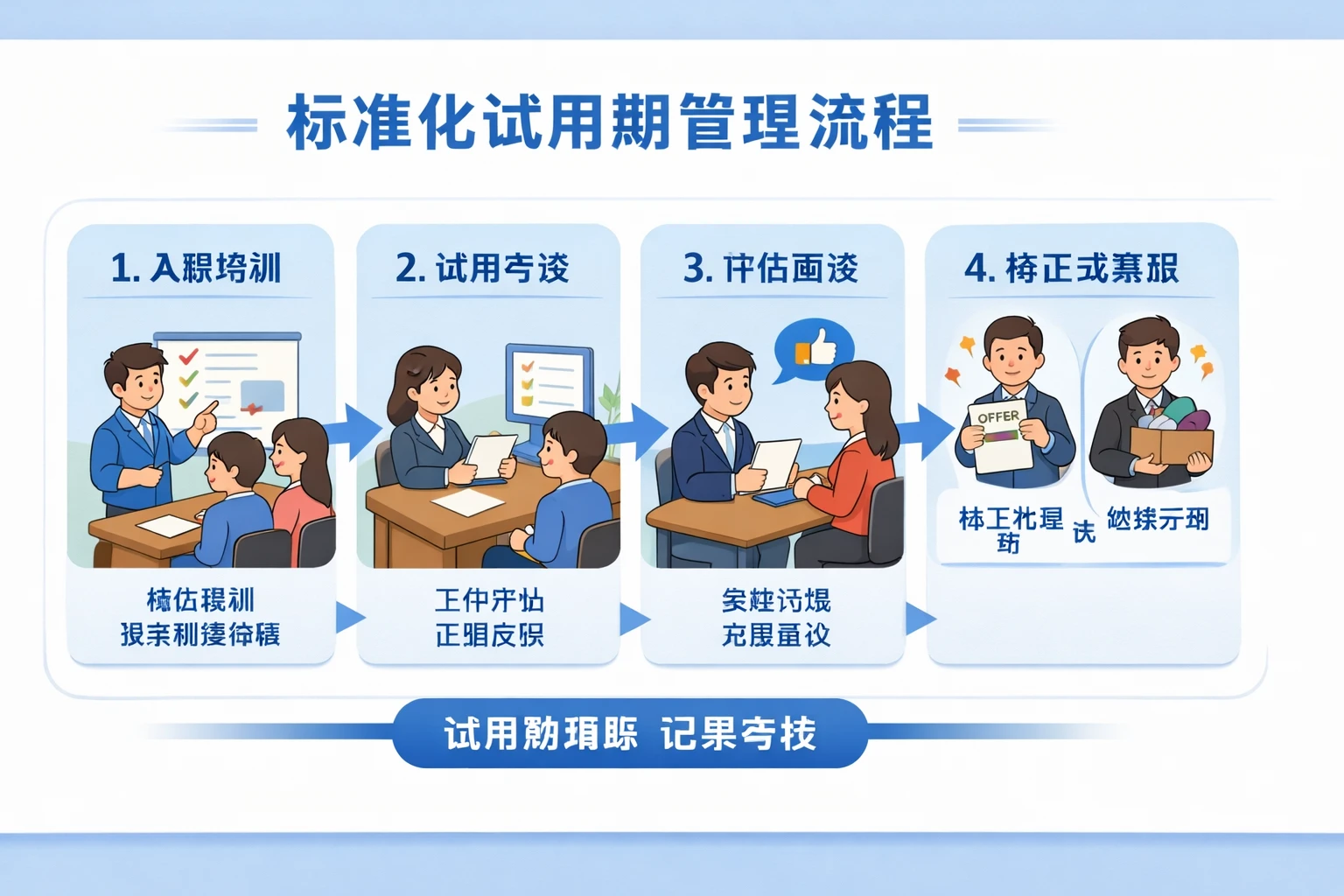 标准化试用期管理流程