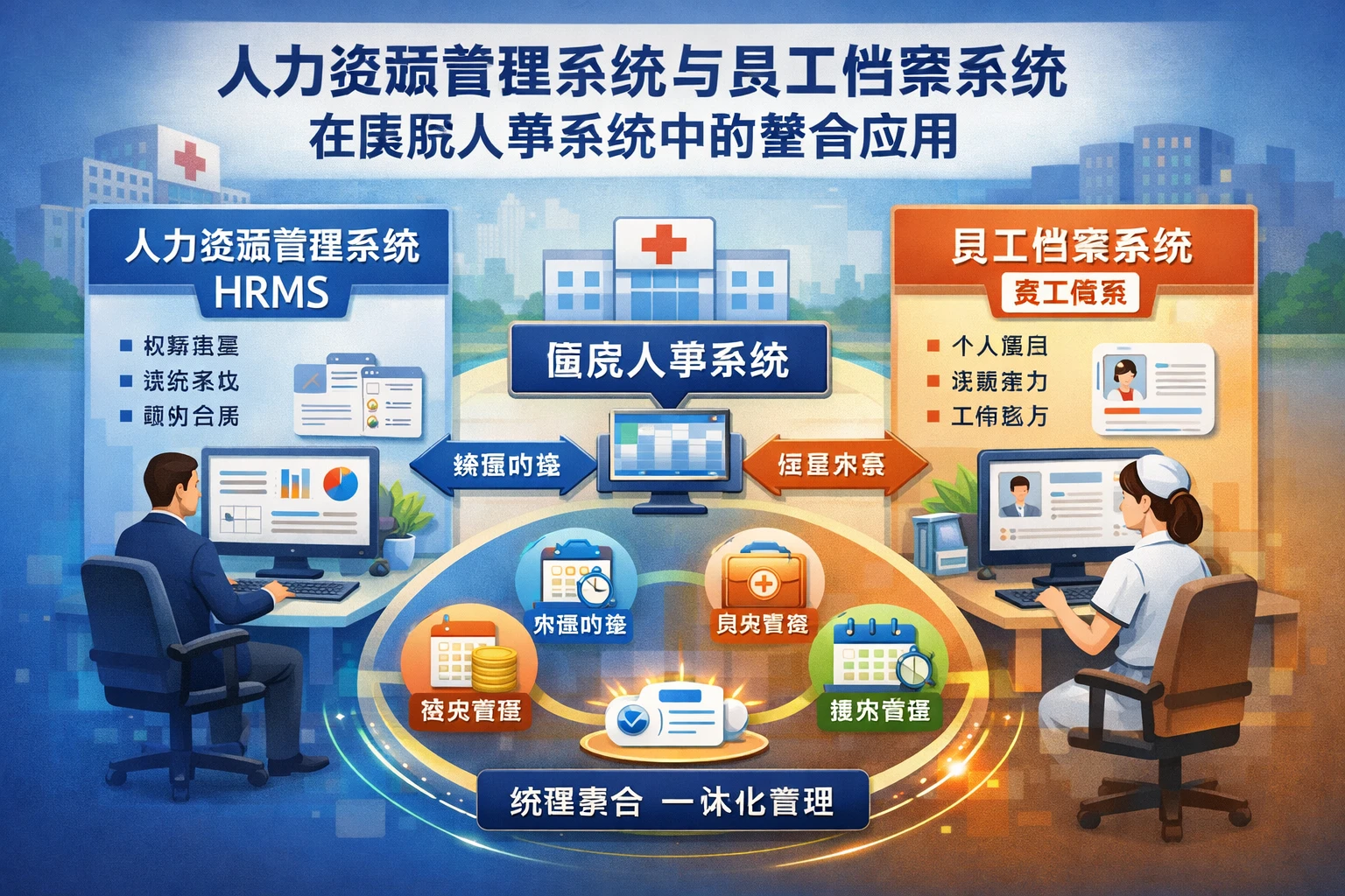 人力资源管理系统与员工档案系统在医院人事系统中的整合应用