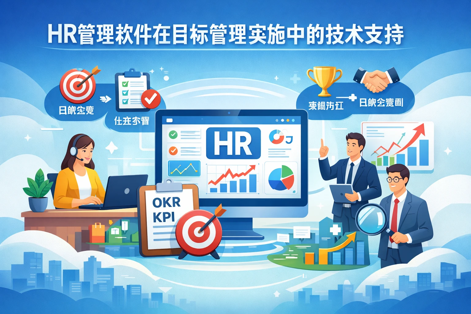 HR管理软件在目标管理实施中的技术支持