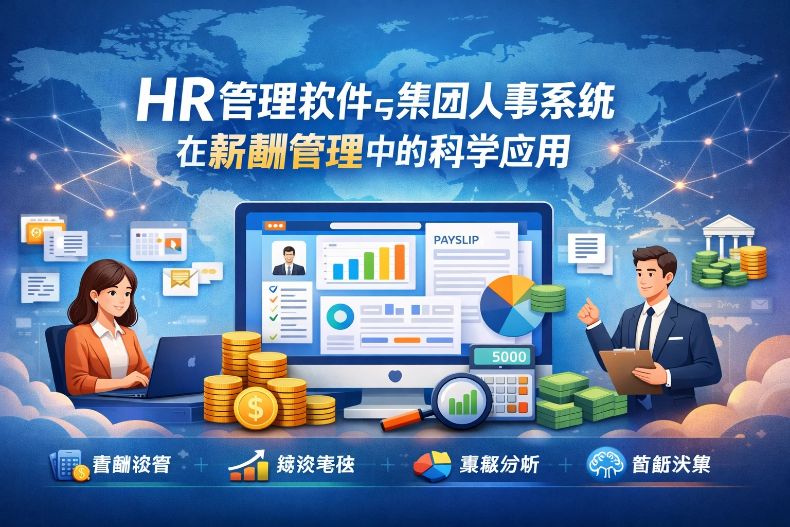 HR管理软件与集团人事系统在薪酬管理中的科学应用