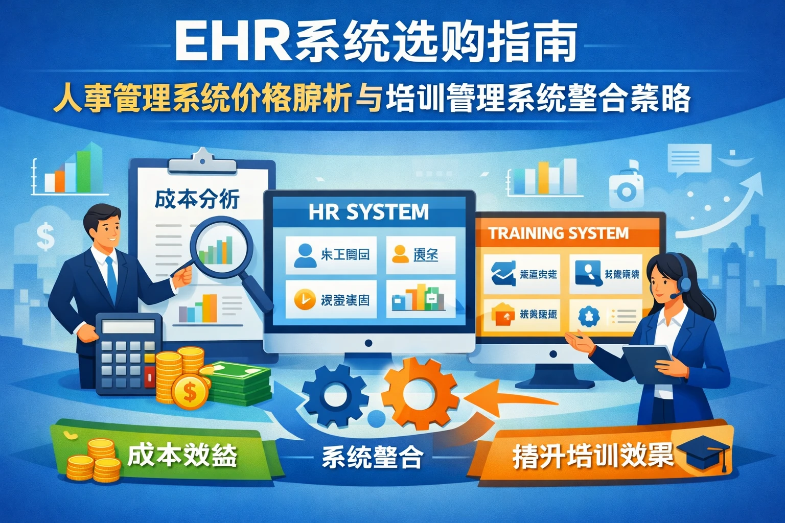 EHR系统选购指南：人事管理系统价格解析与培训管理系统整合策略