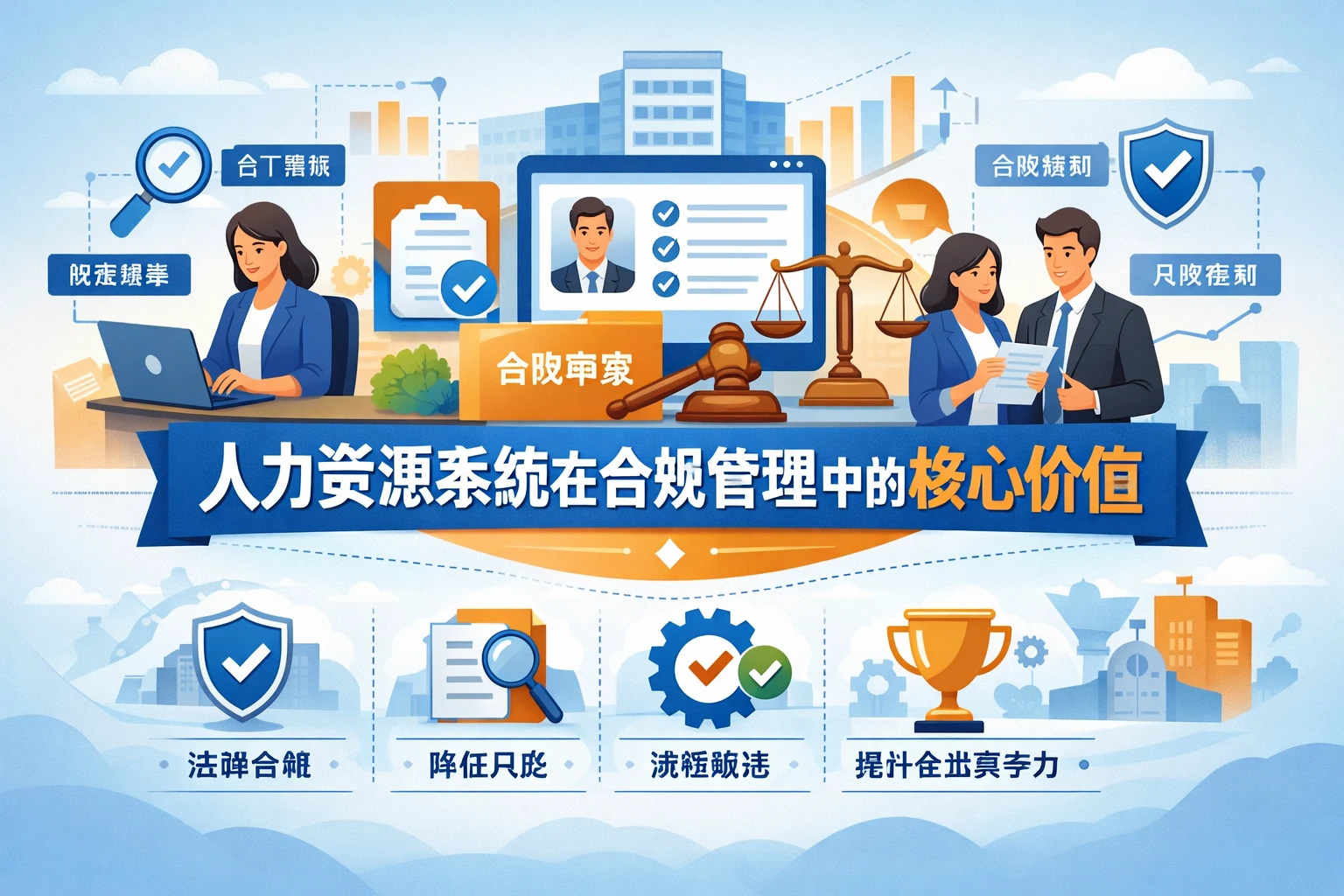 人力资源系统在合规管理中的核心价值