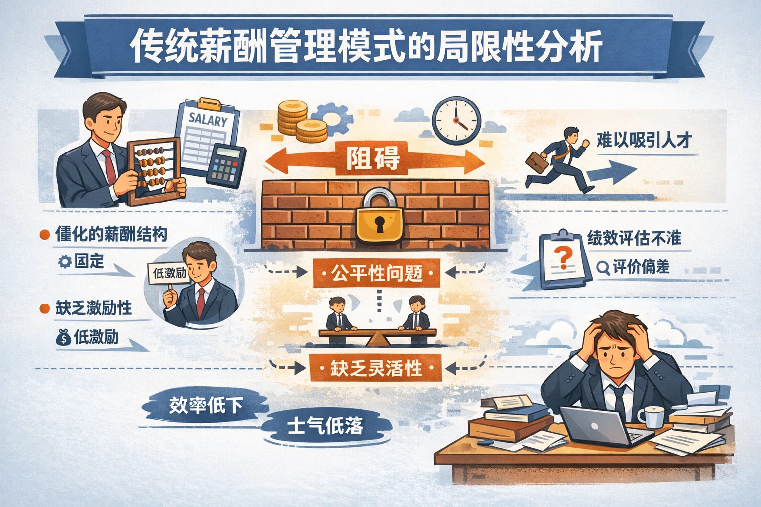 传统薪酬管理模式的局限性分析