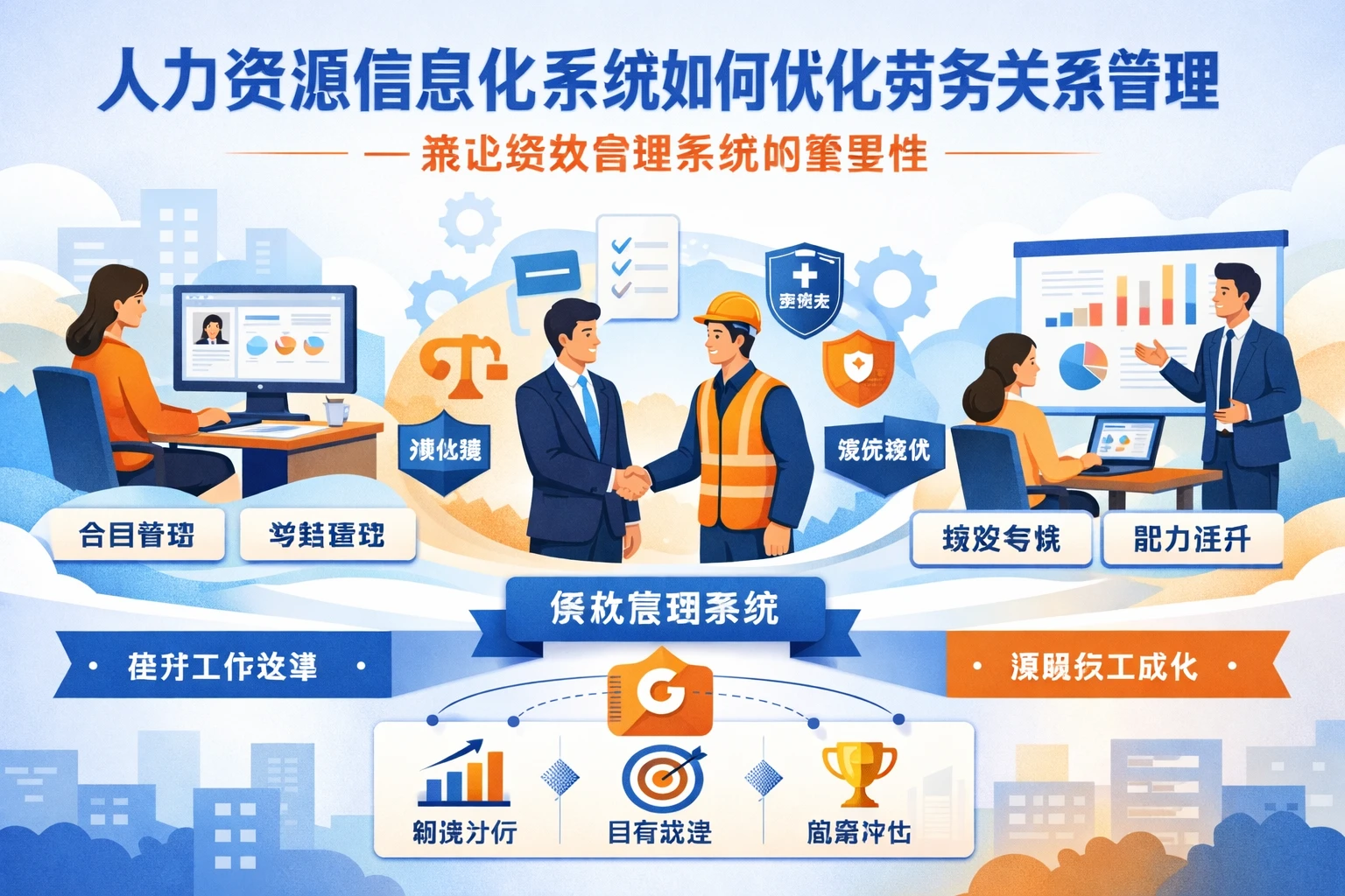 人力资源信息化系统如何优化劳务关系管理——兼论绩效管理系统的重要性