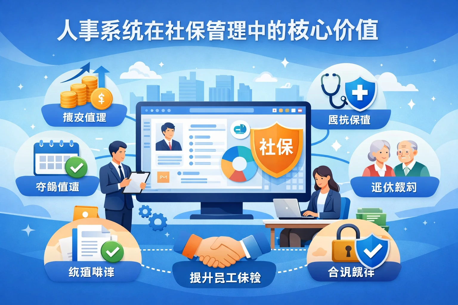 人事系统在社保管理中的核心价值