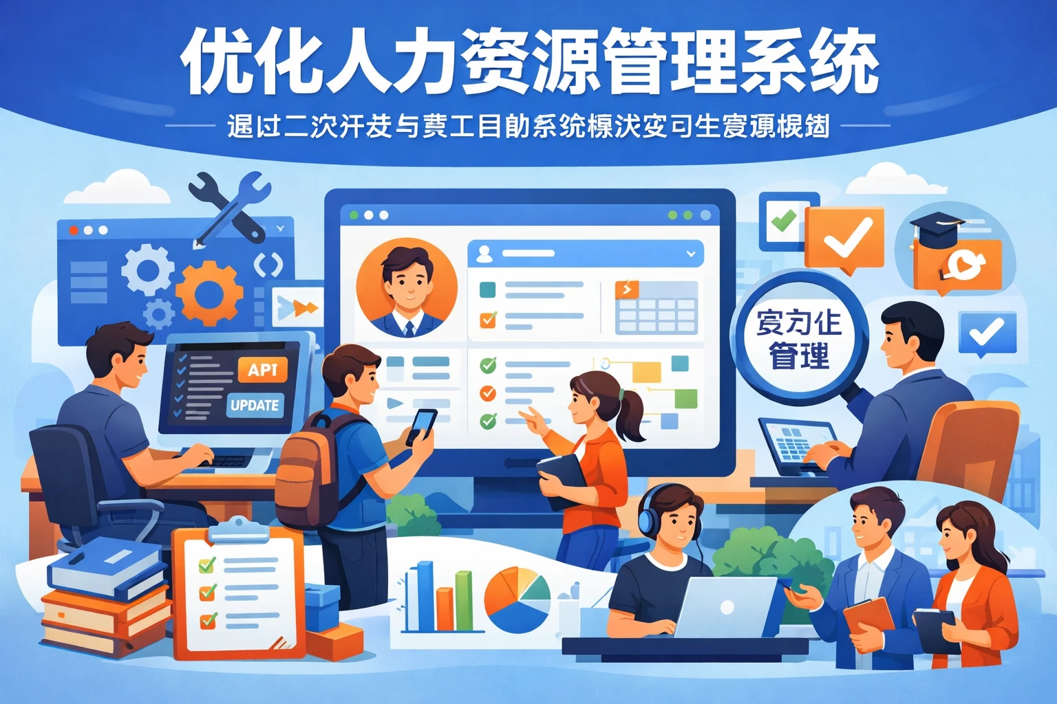 优化人力资源管理系统：通过二次开发与员工自助系统解决实习生管理难题