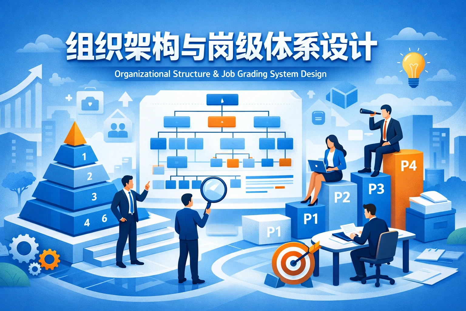 组织架构与岗级体系设计