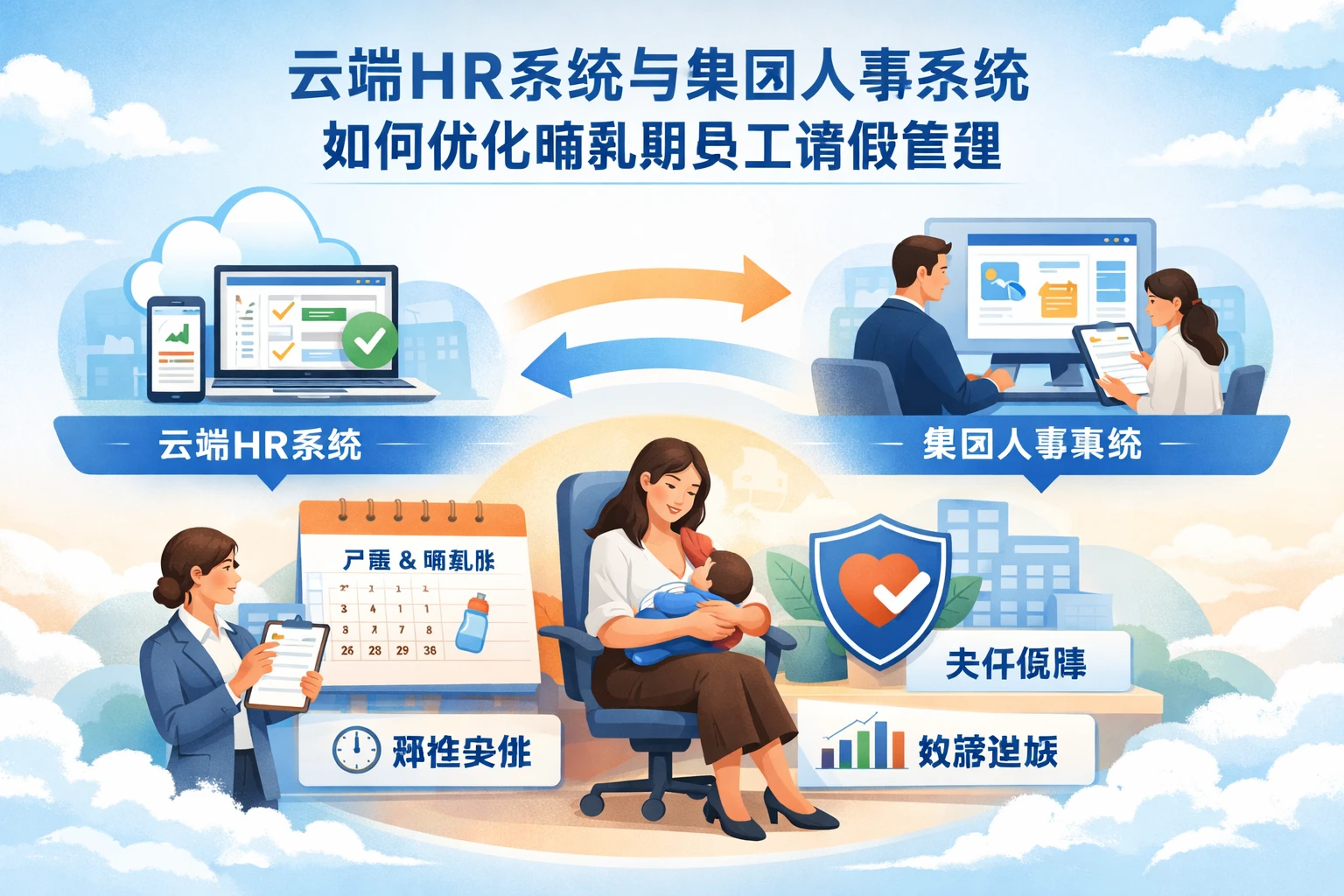 云端HR系统与集团人事系统如何优化哺乳期员工请假管理