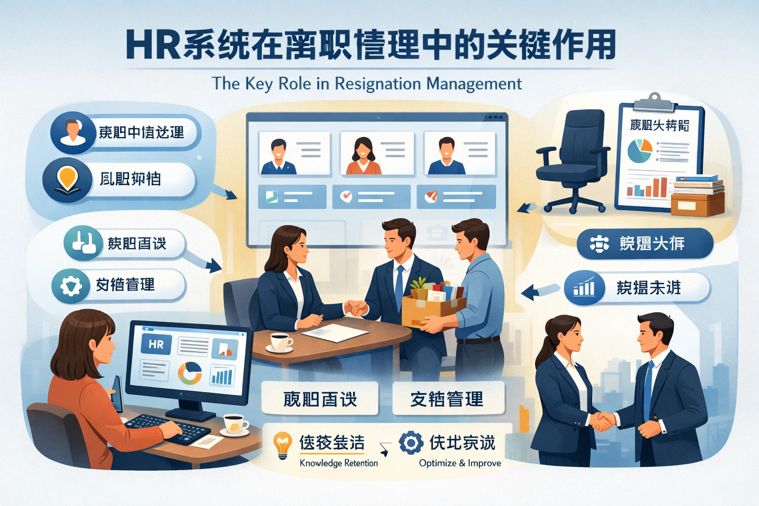 HR系统在离职管理中的关键作用