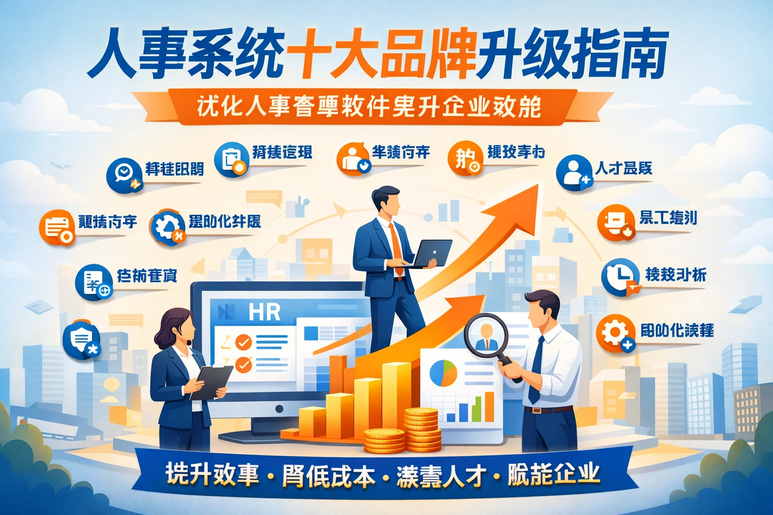 人事系统十大品牌升级指南：优化人事管理软件提升企业效能