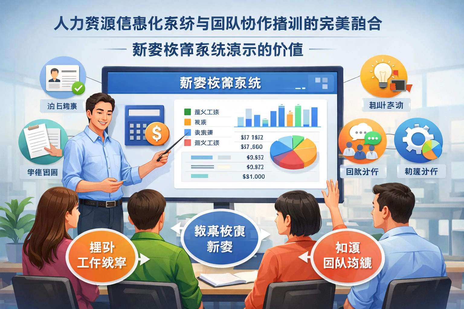 人力资源信息化系统与团队协作培训的完美融合：薪资核算系统演示的价值