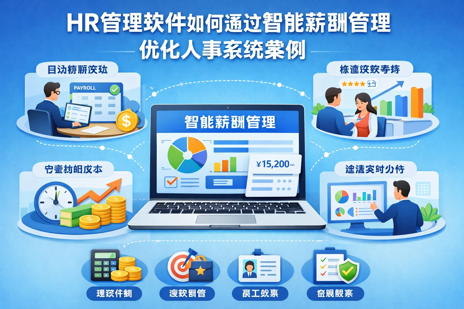 HR管理软件如何通过智能薪酬管理优化人事系统案例