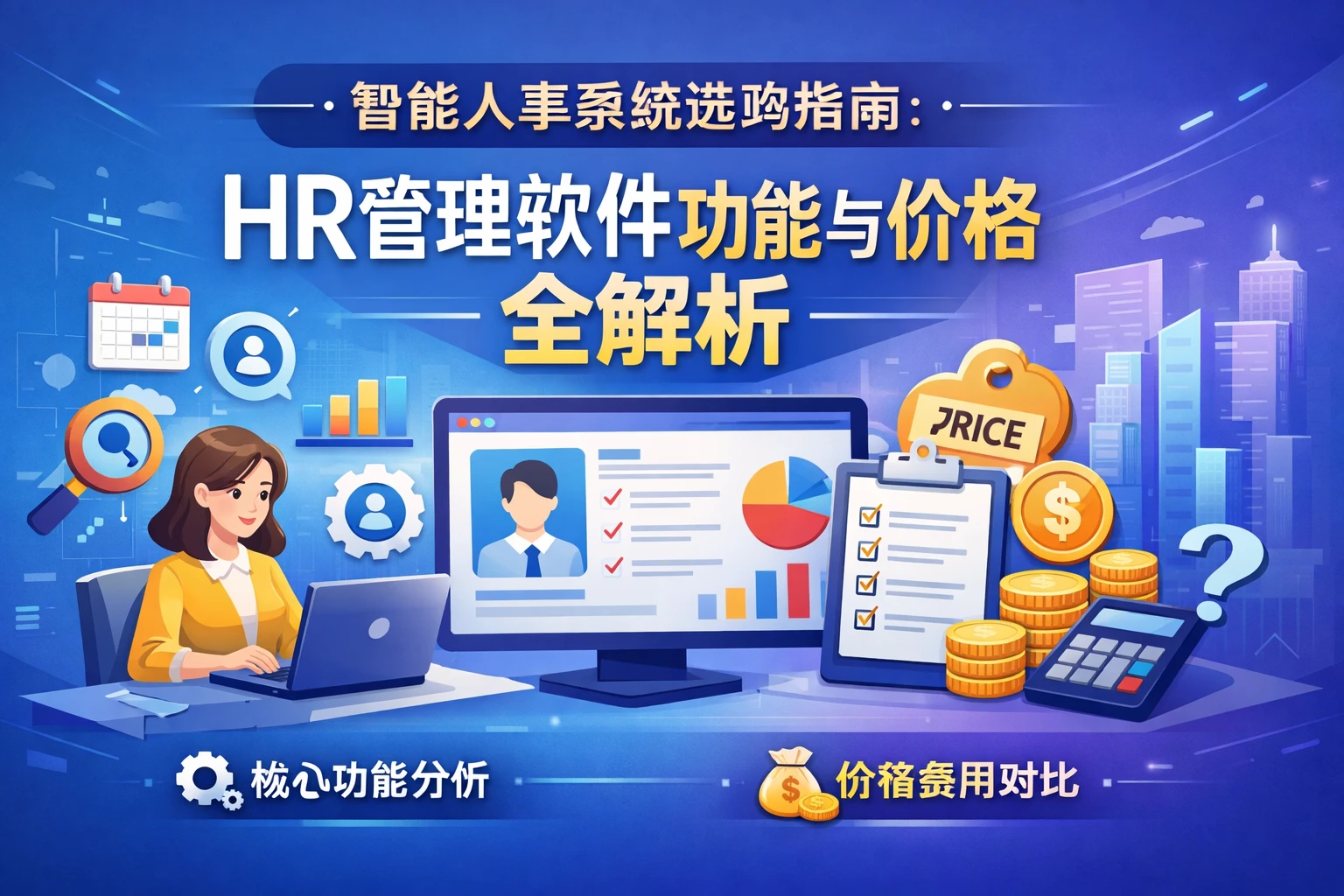 智能人事系统选购指南：HR管理软件功能与价格全解析