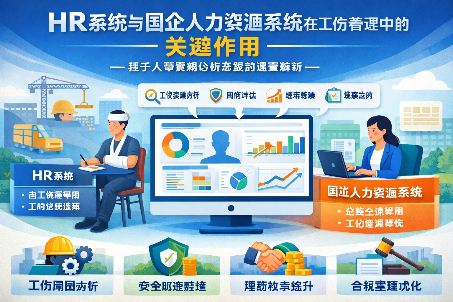 HR系统与国企人力资源系统在工伤管理中的关键作用——基于人事数据分析系统的深度解析