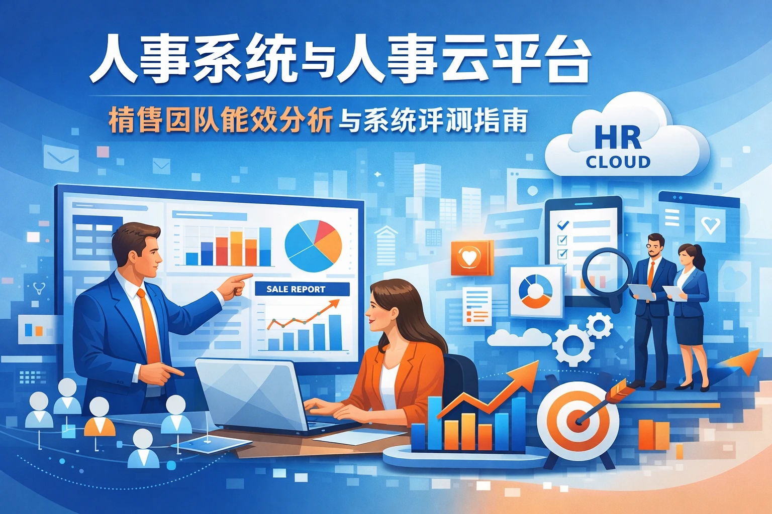 人事系统与人事云平台：销售团队能效分析与系统评测指南