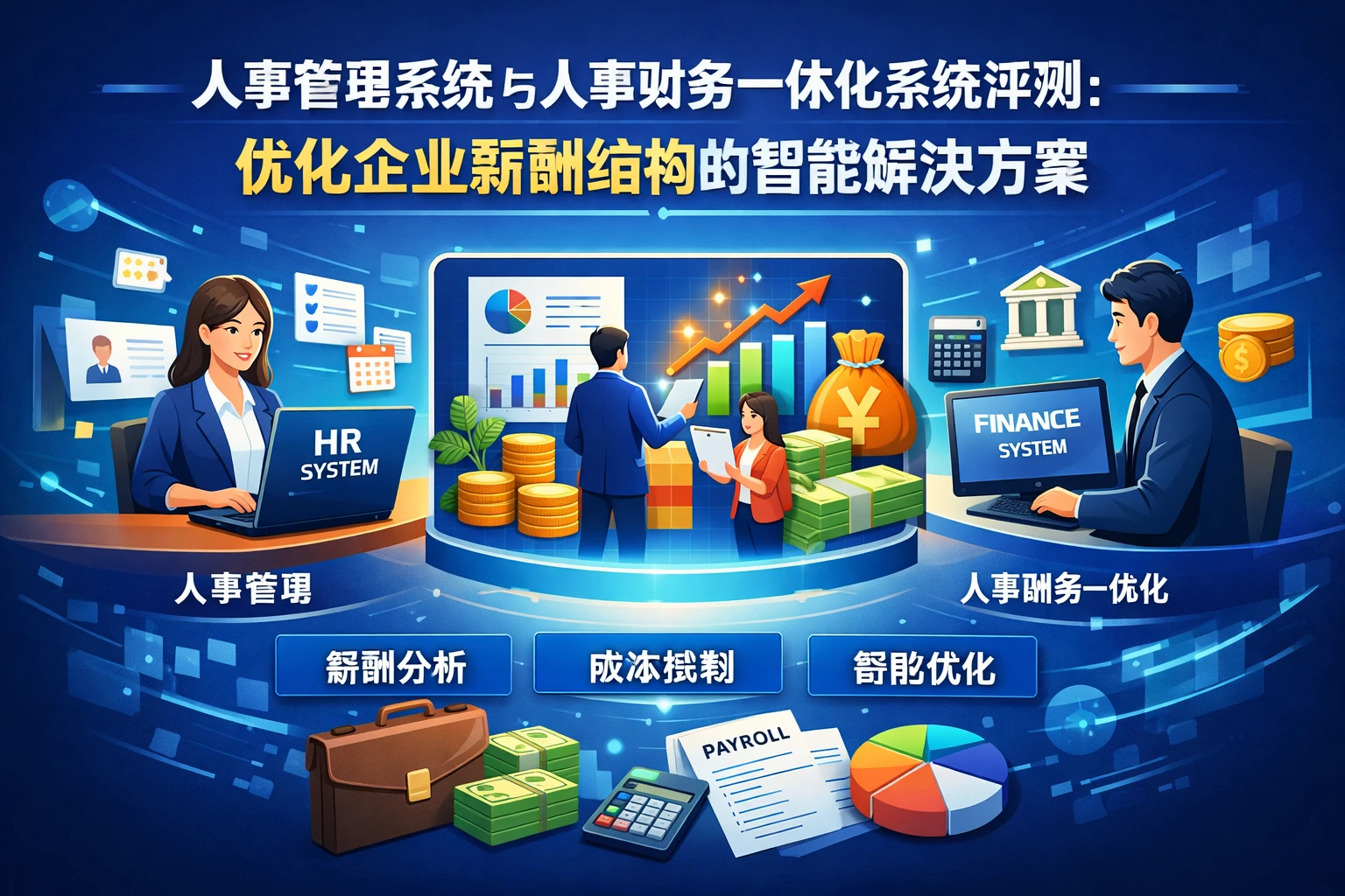 人事管理系统与人事财务一体化系统评测：优化企业薪酬结构的智能解决方案