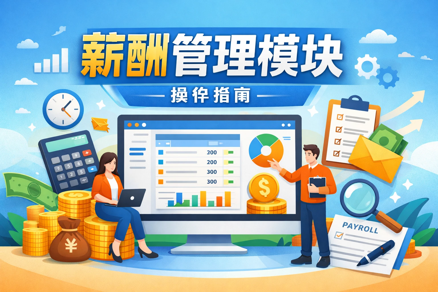 薪酬管理模块操作指南