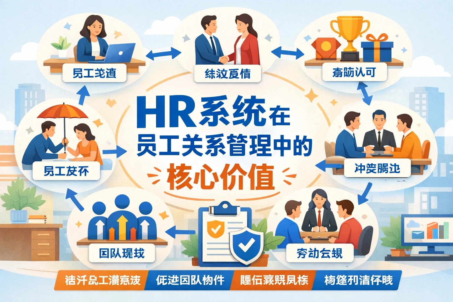 HR系统在员工关系管理中的核心价值