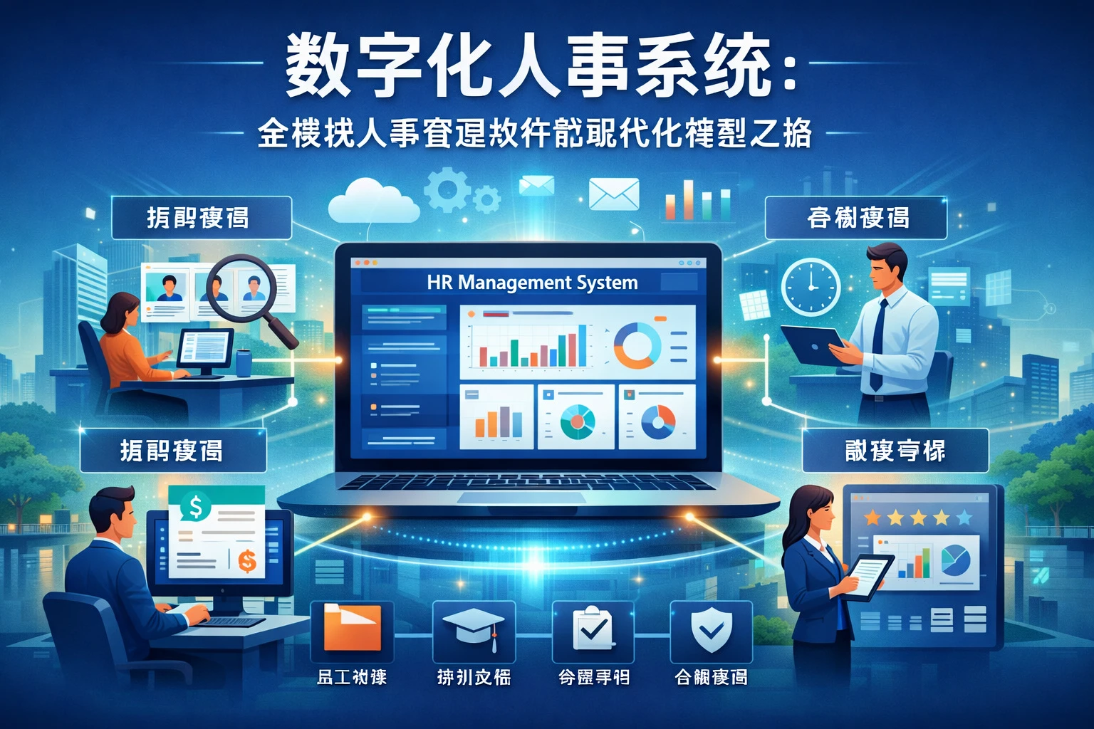 数字化人事系统：全模块人事管理软件的现代化转型之路