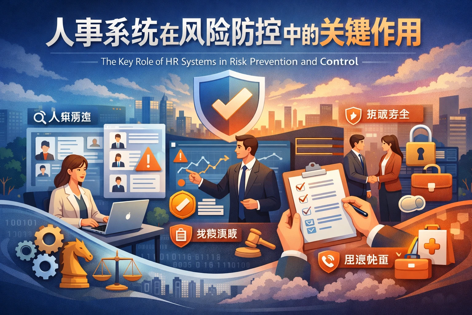 人事系统在风险防控中的关键作用