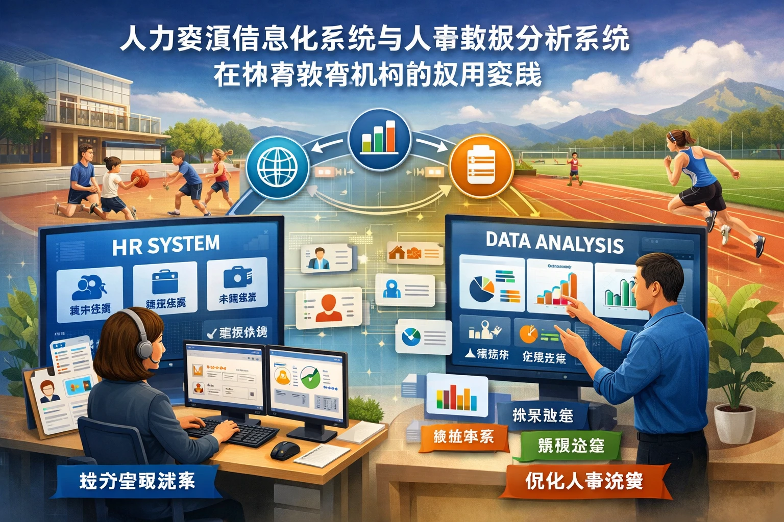 人力资源信息化系统与人事数据分析系统在体育教育机构的应用实践