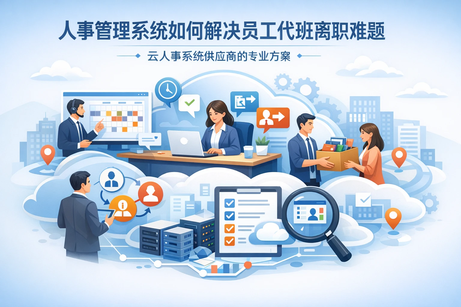 人事管理系统如何解决员工代班离职难题：云人事系统供应商的专业方案