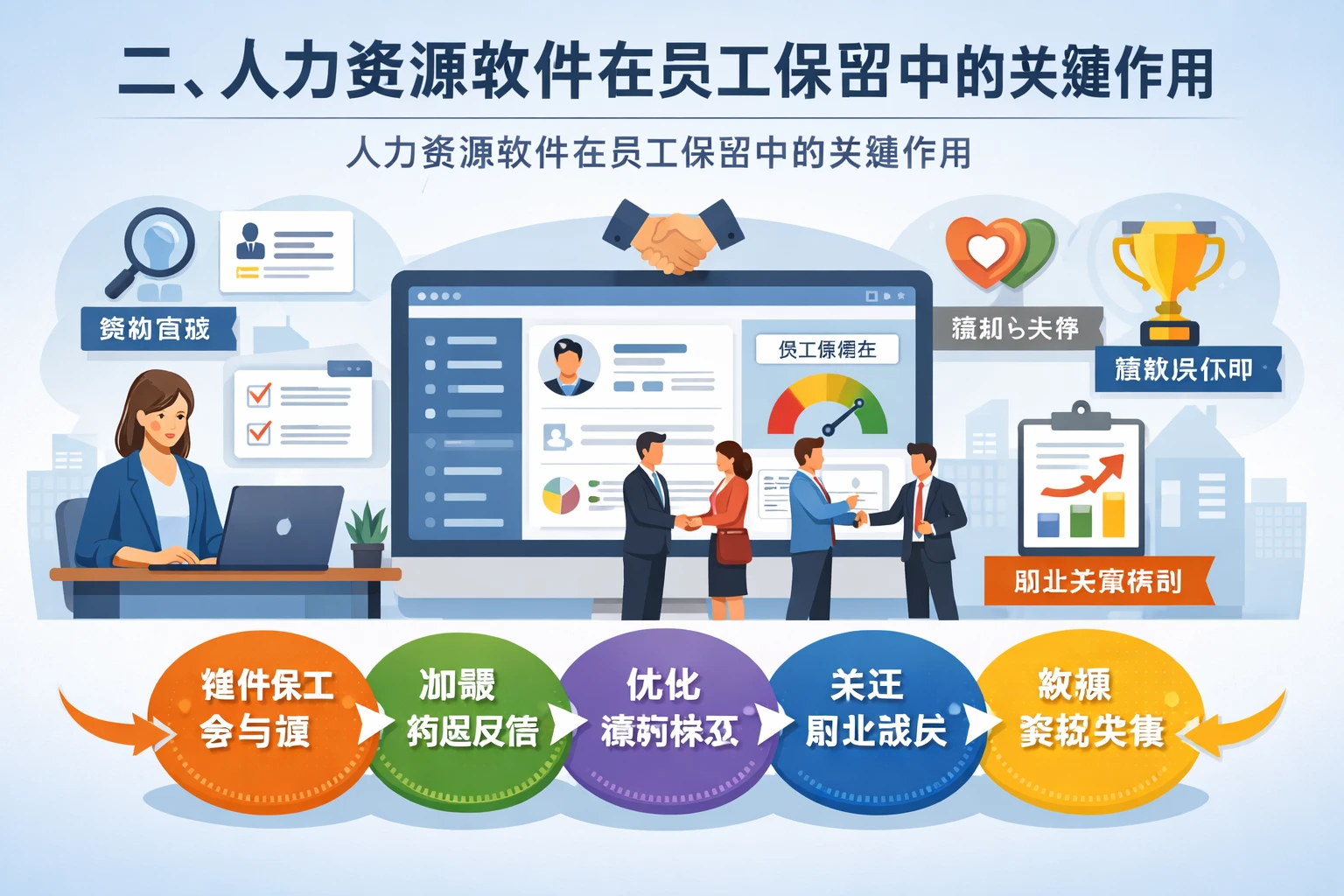 二、人力资源软件在员工保留中的关键作用