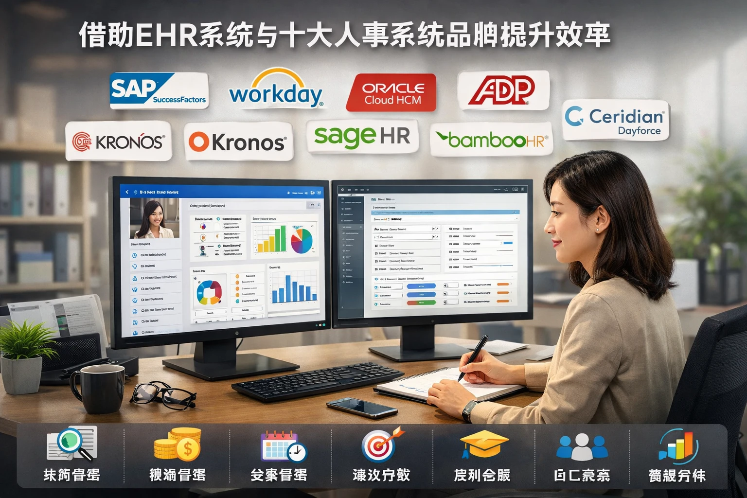 优化岗位写实：借助EHR系统与十大人事系统品牌提升效率