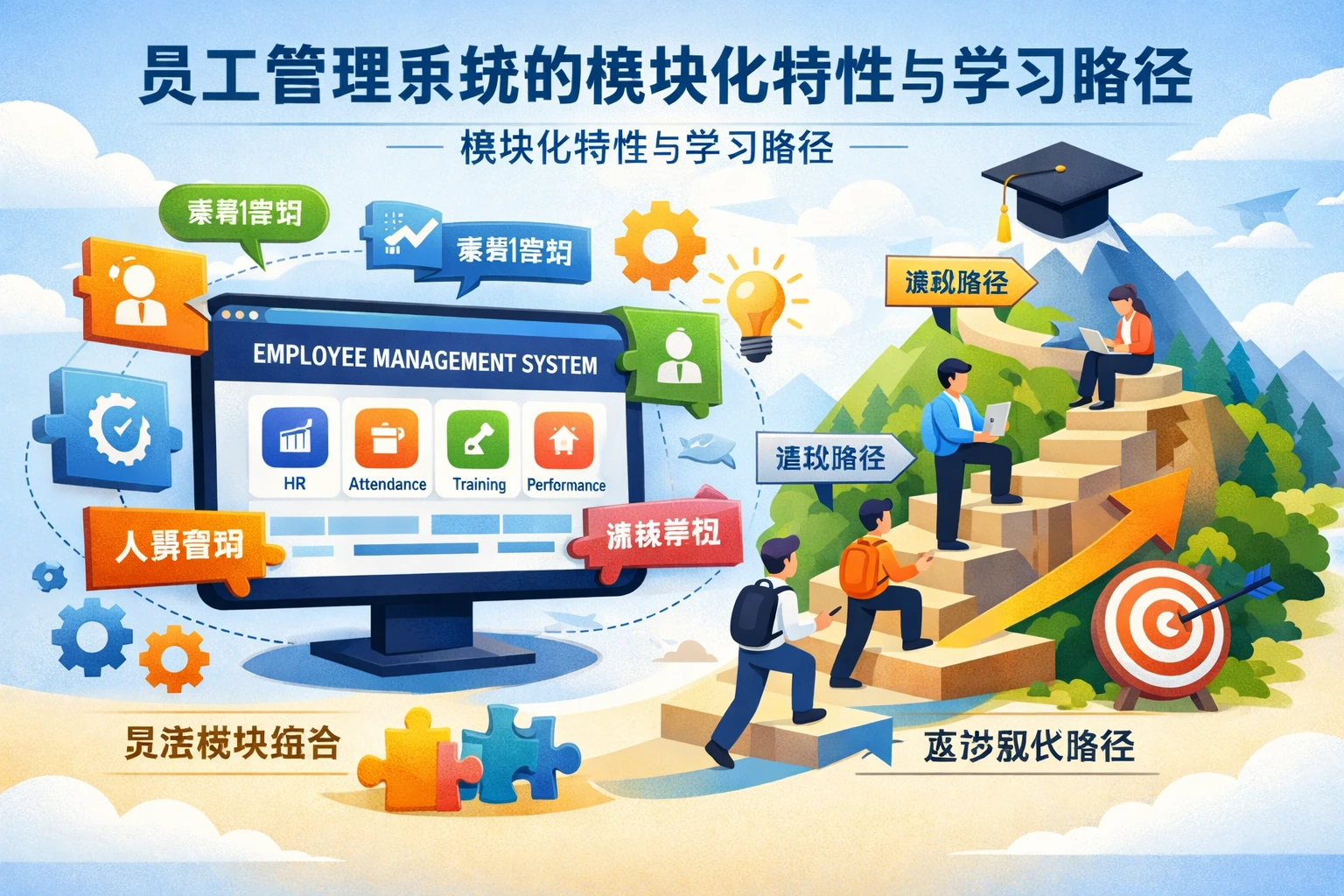 员工管理系统的模块化特性与学习路径