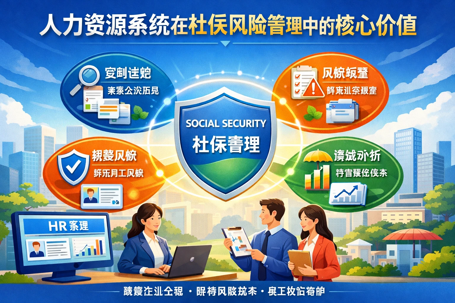 人力资源系统在社保风险管理中的核心价值