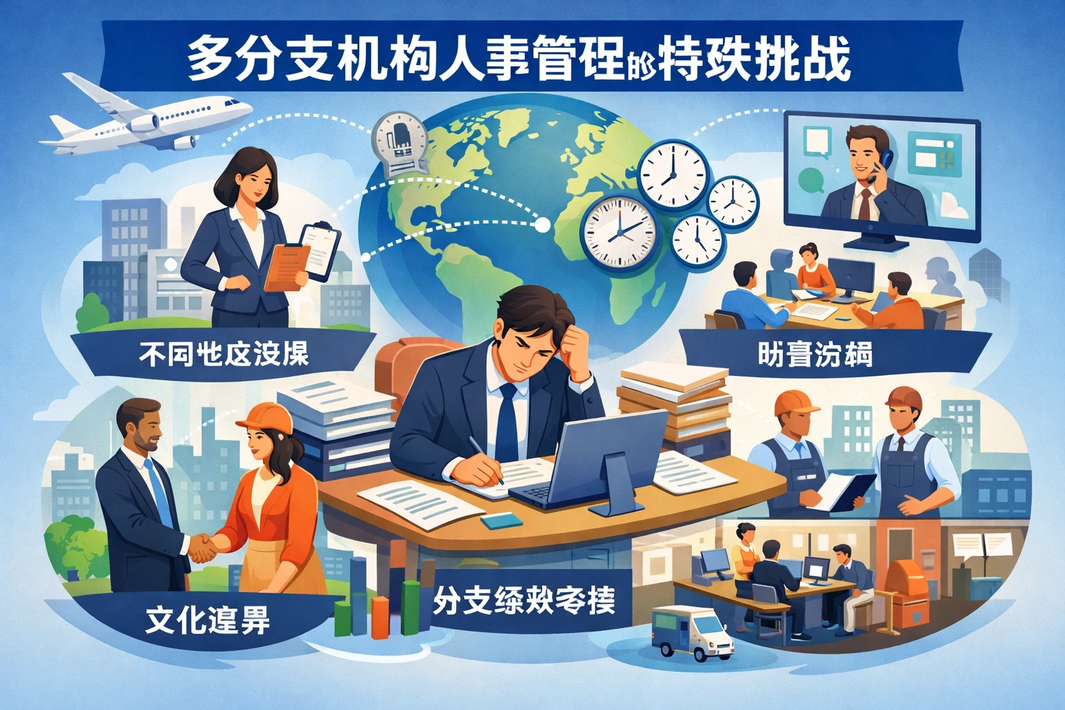 多分支机构人事管理的特殊挑战