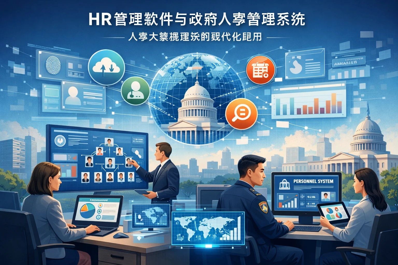 HR管理软件与政府人事管理系统:人事大数据系统的现代化应用